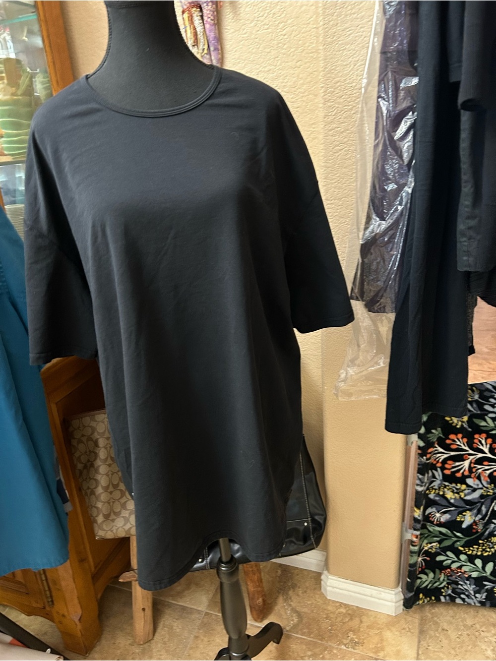 BYLT Basics Black Short-Sleeve Crewneck Tee